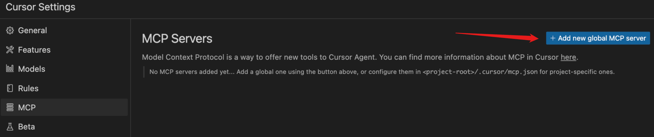 Cursor Settings